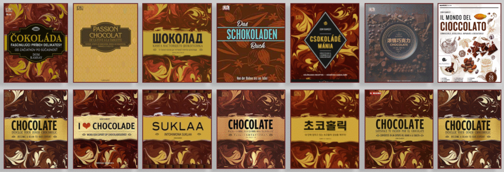 Chocolate Book by Dom Ramsey, availble in many languages.